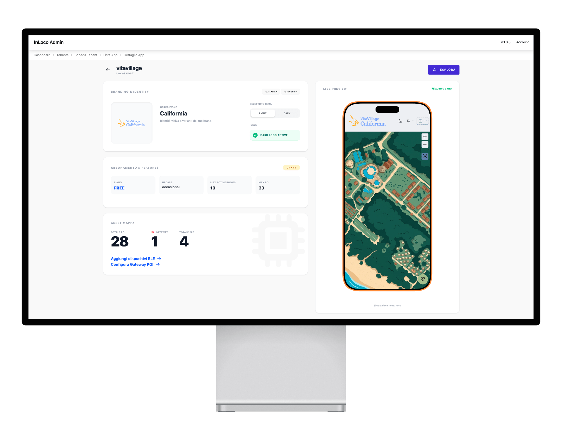 InLoco Admin Branding Identity